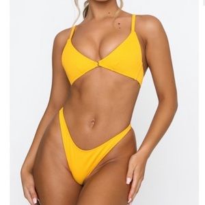 Marigold bikini bottoms